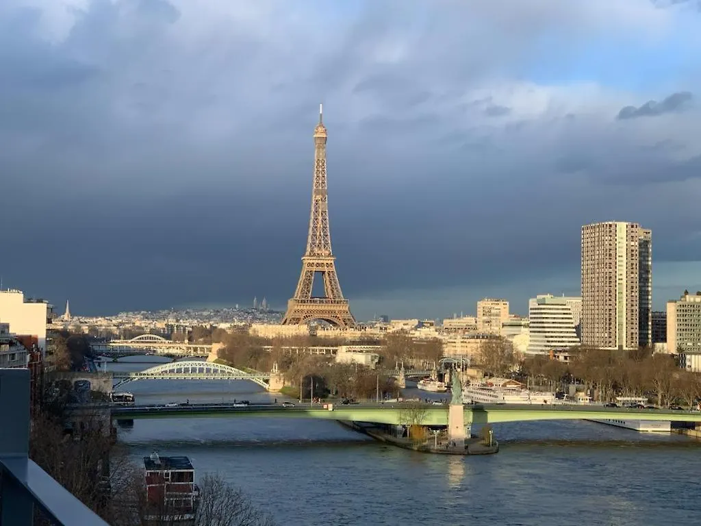 Appartement Vue Tour Eiffel Paris 16 Eme