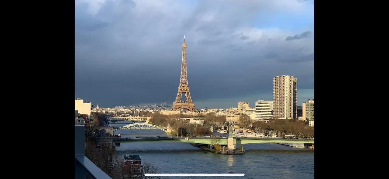 Appartement Vue Tour Eiffel Paris 16 Eme